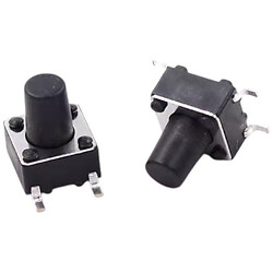 Кнопка тактова SMD 4-pin 6х6x8.5мм