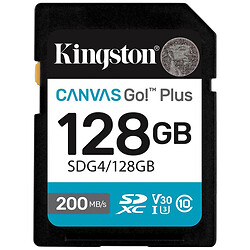 Карта пам'яті Kingston Canvas Go! Plus, 128 Гб.