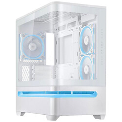 Корпус Asus Prime AP202 ARGB Tempered Glass, Білий