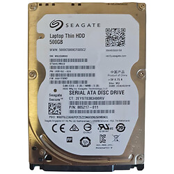 HDD-накопитель Seagate Laptop Thin, 500 Гб.