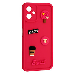 Чехол (накладка) Samsung A065 Galaxy A06, HAPPY Cookie, Розовый