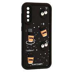 Чехол (накладка) Samsung A307 Galaxy A30s / A505 Galaxy A50, HAPPY Cookie, Черный