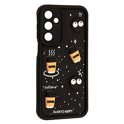 Чехол (накладка) Samsung Galaxy A36 5G / Galaxy A56 5G, HAPPY Cookie, Черный