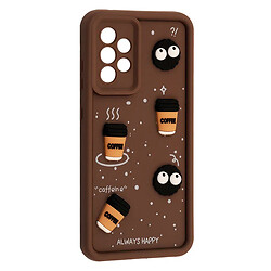 Чехол (накладка) Samsung A525 Galaxy A52, HAPPY Cookie, Коричневый