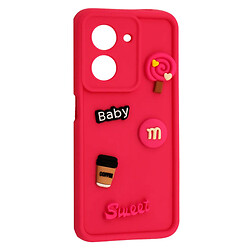 Чехол (накладка) Xiaomi Poco C71 / Redmi A5, HAPPY Cookie, Розовый