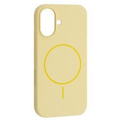 Чехол (накладка) Apple iPhone 17, Air Beats, MagSafe, Custard, Желтый