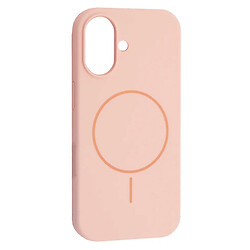 Чохол (накладка) Apple iPhone 17, Air Beats, MagSafe, Рожевий