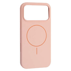 Чехол (накладка) Apple iPhone 17 Pro, Air Beats, MagSafe, Розовый