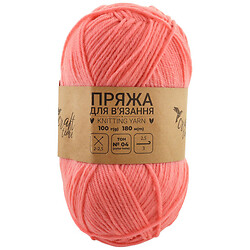 Пряжа для в'язання "Craft time", 100 г, 180 м, тон №04