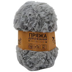 Пряжа для вязания пушистая "Craft time" 100 г, 54 м тонн №35
