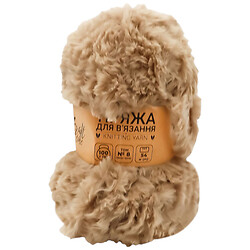 Пряжа для в'язання пухнаста "Craft time" 100 г, 54 м тон №8