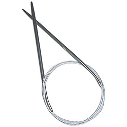 Спицы для вязания с тросиком №11, 3мм