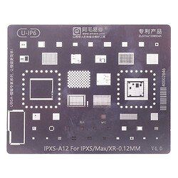 Трафарет Amaoe BGA U-IP6 Apple iPhone XR / iPhone XS / iPhone XS Max