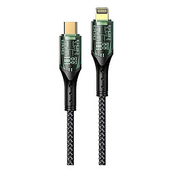 USB кабель WUW X187, Type-C, 1.0 м., Чорний