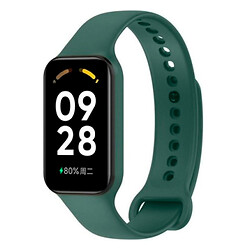 Ремінець Xiaomi Mi Band 8 Active / Redmi Smart Band 2, Silicone Band, Midnight Green, Зелений
