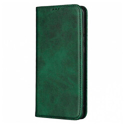Чехол (книжка) Samsung A075 Galaxy A07, Leather Case Fold, Dark Green, Зеленый