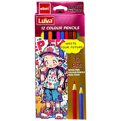 Карандаши 12 цветов "Luva Cello: Мальчики", Mic