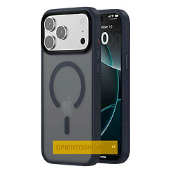 Чехол (накладка) Apple iPhone 17, Epik Metal Buttons Colorful, MagSafe, Синий