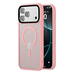 Чехол (накладка) Apple iPhone 17 Pro, Epik Metal Buttons Colorful, MagSafe, Розовый