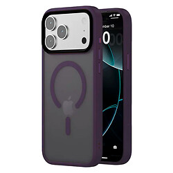 Чехол (накладка) Apple iPhone 17 Pro Max, Epik Metal Buttons Colorful, MagSafe, Фиолетовый