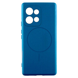 Чохол (накладка) Motorola XT2409 Edge 50 Neo, Air Beats, MagSafe, Navy Blue, Синій