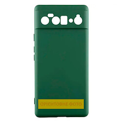 Чохол (накладка) Google Pixel 10, GETMAN Liquid Silk, Dark Green, Зелений