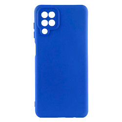 Чехол (накладка) Samsung A125 Galaxy A12 / A127 Galaxy A12, GETMAN Liquid Silk, Deep Navy, Синий