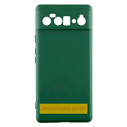 Чохол (накладка) Tecno Spark Go 1, GETMAN Liquid Silk, Dark Green, Зелений