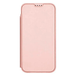Чохол (книга) Apple iPhone 17 Air, Dux Ducis Business card holder, Rose Gold, Рожевий