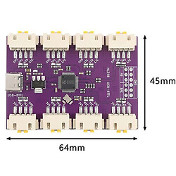 Перетворювач інтерфейсів CH348 USB-8TTL