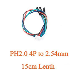 Провід з'єднувальний PH2.0 to 2.54mm Doupont Cable 4p 15cm