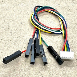 Провід з'єднувальний JST1.25 to 2.54 DuPont Terminal Wire -6P 20CM