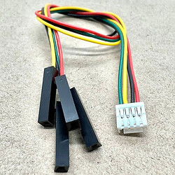Провід з'єднувальний GH1.25 to 2.54 DuPont Terminal Wire -4P 20CM