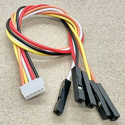 Провід з'єднувальний ZH1.5 to 2.54 DuPont Terminal Wire -5P 20CM