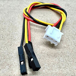 Провід з'єднувальний XH2.54 to 2.54 DuPont Terminal Wire -3P 20CM