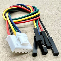 Провід з'єднувальний XHB2.54 to 2.54 DuPont Terminal Wire -5P 20CM