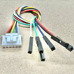 Провід з'єднувальний XHB2.54 to 2.54 DuPont Terminal Wire -6P 20CM