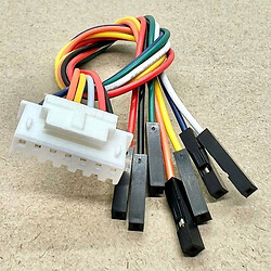 Провід з'єднувальний XHB2.54 to 2.54 DuPont Terminal Wire -7P 20CM