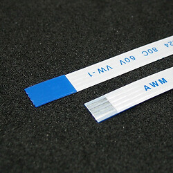 Шлейф плоский з кроком 1 мм FFC-1.0-100mm-04P-RD