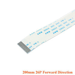 Шлейф плоский с шагом 0.5 мм FFC-0.5-200mm-26P-FD