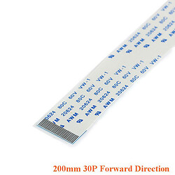 Шлейф плоский с шагом 0.5 мм FFC-0.5-200mm-30P-FD