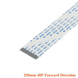 Шлейф плоский с шагом 0.5 мм FFC-0.5-250mm-40P-FD