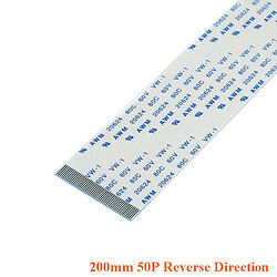 Шлейф плоский с шагом 0.5 мм FFC-0.5-200mm-50P-RD