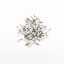 Наконечник втулочный изолированный 1008-White-1000pcs