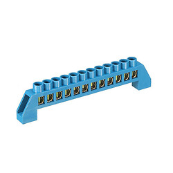 Клеммник барьерный Bridge-T-12P-Blue
