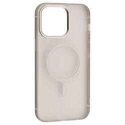 Чохол Apple Apple 15 Pro Max, Dulero Metal Clear, MagSafe, Срібний