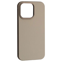 Чохол (накладка) Apple iPhone 15 Pro, Dulero Metal Leather, MagSafe, Сірий