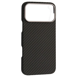 Чохол (накладка) Apple iPhone 17 Pro, KEVLAR, MagSafe, Чорний