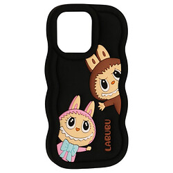 Чохол (накладка) Apple iPhone 11, Labubu, Чорний