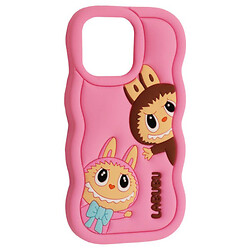 Чохол (накладка) Apple iPhone 13 Pro, Labubu, Рожевий